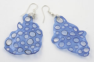 plastic earrings