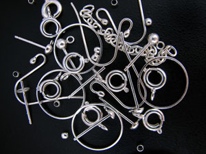 silver jewelry fittings